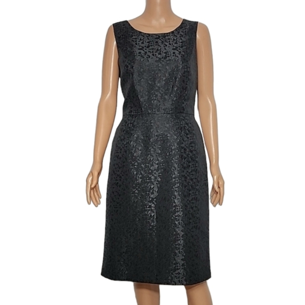 John Meyer‎ Collection Women Shift Dress Size 8 black Sleeveless Pockets NWT